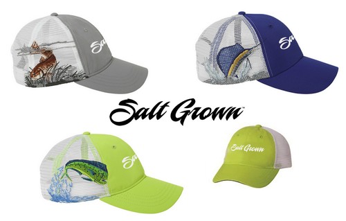 Sel cultivées Saltwater Fishing Chapeau Vie Trucker Mesh Cap Casquette voilier Dolphin Sébaste