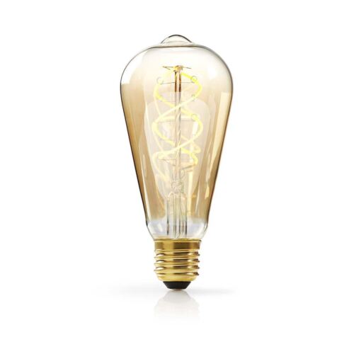 Nedis DEL Réglable Vintage Lampe à Incandescence E27 ST64 5 W 260 LM ledbtfe 27ST64 