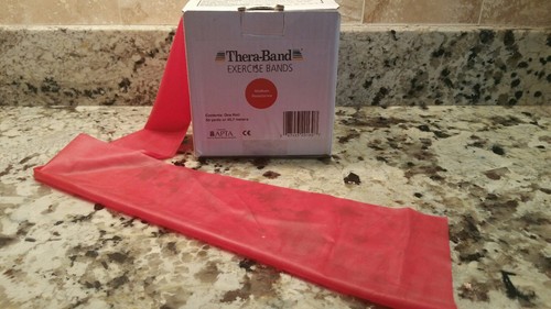 Physical Therapy /& OT Free Shipping RED Thera-Band by the FOOT Medium