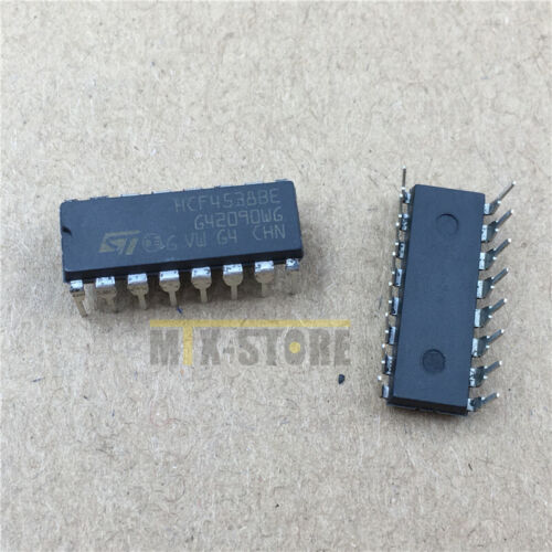 Details about  / 10PCS HCF4538BE New Best Offer Monostable Multivibrator Dual 16-Pin PDIP Tube
