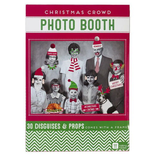 30 fiesta de Navidad apoyos de la foto Talking Tables Navidad multitud Hágalo usted mismo kit de cabina de fotos