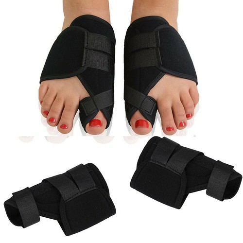 2pc Big Toe Bunion Splint Straightener Corrector Hallux Valgus Relief Foot Pain