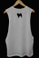 100/% COTTON MEN/'S WHITE TANK WITH BLACK POCKET BITCHNHOUND SIZES M,L,XL.