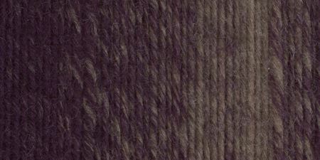 Lion Brand Scarfie Yarn-Taupe//Eggplant