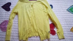 LITTLE JOULES CARDIGAN yellow  SWEATER  128 8