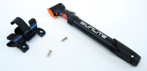 Sunlite Air Surge Mini Bicycle Pump with Gauge 120 PSI 