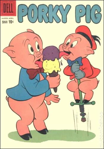 Porky Pig #69 VG 4.0 1960 Stock Image Low Grade 
