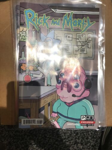 Rick and Morty #52 Rare Panel Variant SDCC 2019 Oni Press 1st Appearance