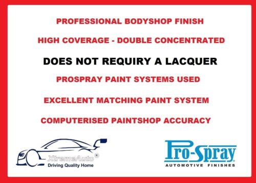 Subaru Forester Voiture Corps Peinture Vinylique aérosol/touch up Scratch Repair Mixte 