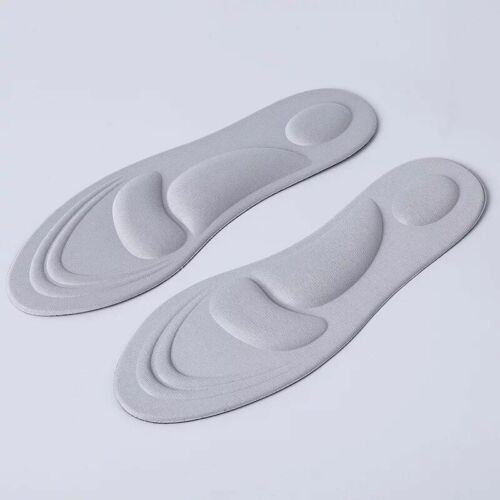 1Pair Shoe Insoles 4D Universal Sole Sports Massage Mat Foot Inserts Support Pad 