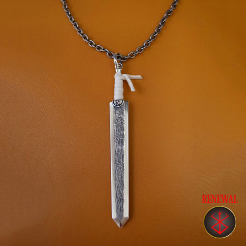 Berserk Dragonslayer Sword of Guts Pendant Necklace ART OF WAR New