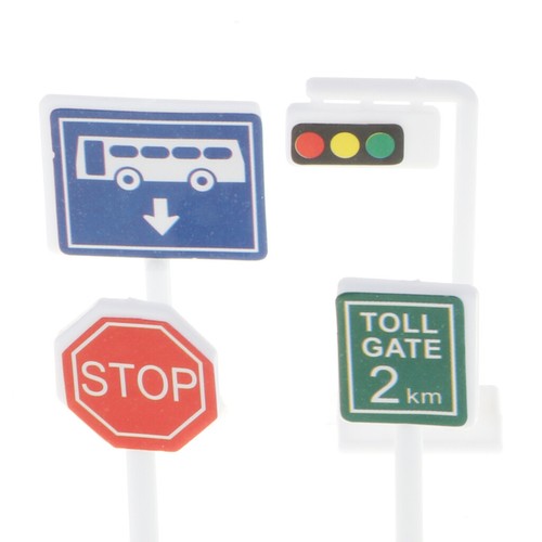 2set Early Learning Kids Children Educational Traffic Signs Toy Set Gift