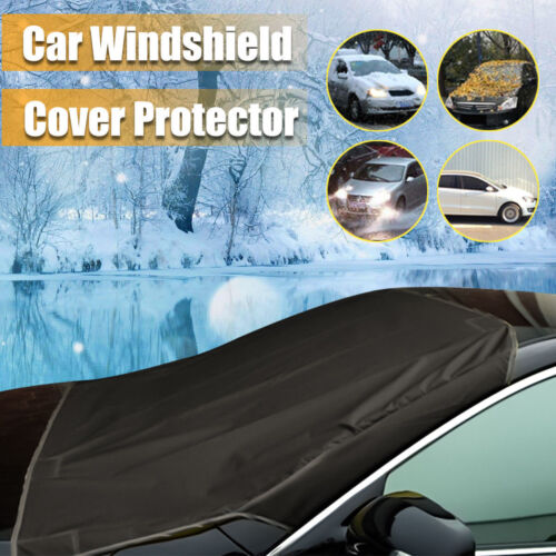 Winter Windshield Snow Cover Frost Guard Magnetic Ice Protector Car Window CA 