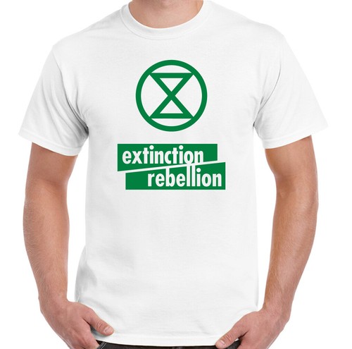 Extinction Rebellion T-Shirt Mens Environmental Climate Change Anarchy Unisex
