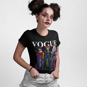 Sanderson Sisters T-shirt Hocus Pocus Squad VOGUE Halloween Adultes Enfants Top 59