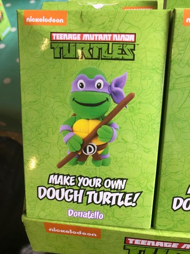 TMNT Make your own dough turtles set of 4 Rapheal Leonardo Michel Donatello New