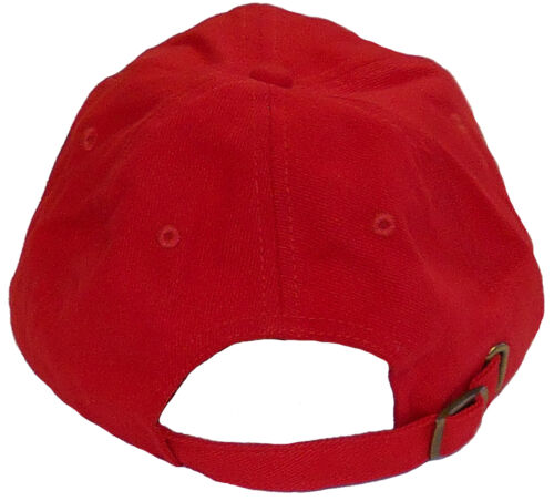 red body ALFA ROMEO embroidered hat