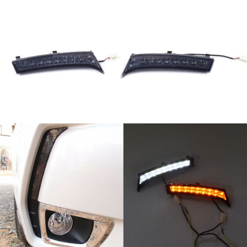 2X LED DRL Daytime Running Light Fog Lamp Kits Fit For Subaru Forester 2013-2018 