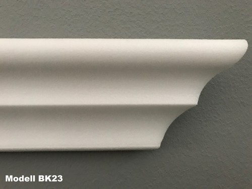 100m 4 Ecken Styroporleisten Zierprofile Stuckleisten Zierleisten Stuck BK23