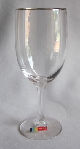 Water Glass Goblet Fostoria Crystal Invitation Pattern Platinum