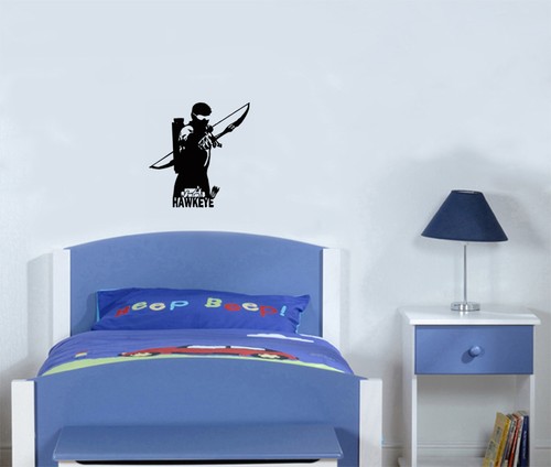 Hawkeye Marvel Superhero Hero Children/'s Bedroom Decal Wall Art Sticker Picture