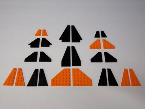 LEGO Lot of 2 Orange Technic Airplane Propeller Pieces