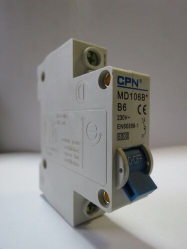 6A 16A 32A MCB/'s CPN Miniature Circuit Breakers