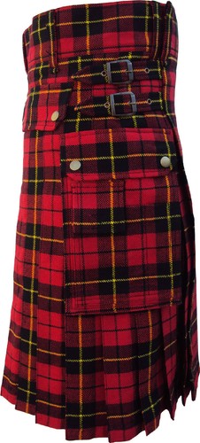 Scottish Highland Onstyle Music Custom Wallace Tartan Fashion Men Modern Kilts