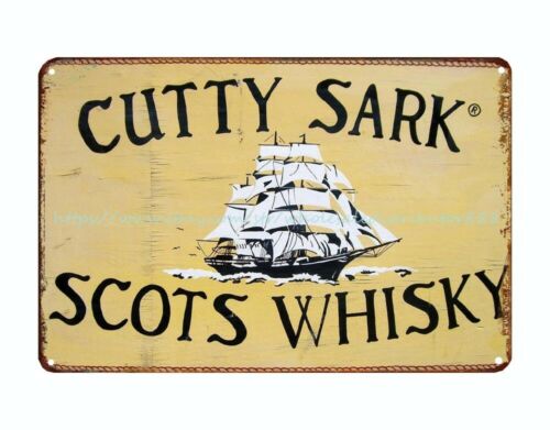 Cutty Sark Scots Whisky sign metal tin sign home decor bedroom 