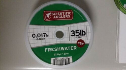 Scientific Anglers Freshwater Line/Leader Spools 20,25,35,40,50,60LB---30M NEW 