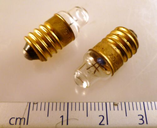 Véritable THORN Angleterre 2.2 V 0.25 A MES vis de montage Lentille Ampoule 2 pieces OM0311C