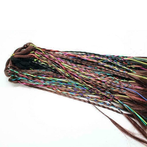 Stirnband Mädchen Twist Braid Seil Gummiband Haar Accessoires Kinder Perück S9T5