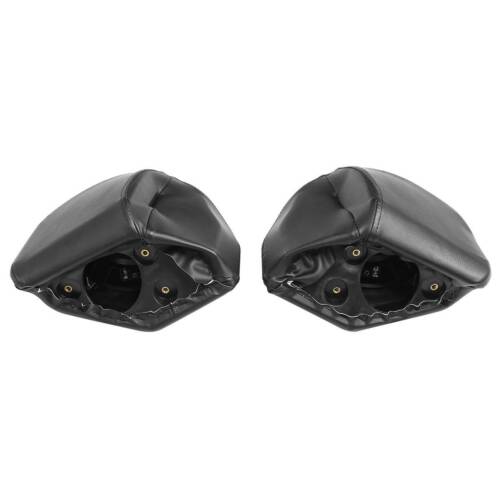 Black 6-1/2'' Rear Speakers For Harley Tour Pak Touring Electra Glide 2014-2020 