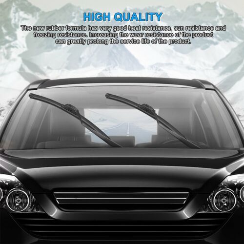 ABLEWIPE 24"+18" Fit For BMW M4 2017-2015 Beam Front Windshield Wiper Blades I&L 