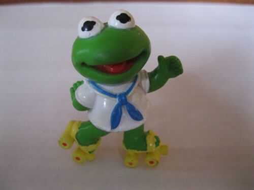 1986 McDonalds Muppets Kermit the Frog on Skates Happy Meal Toy