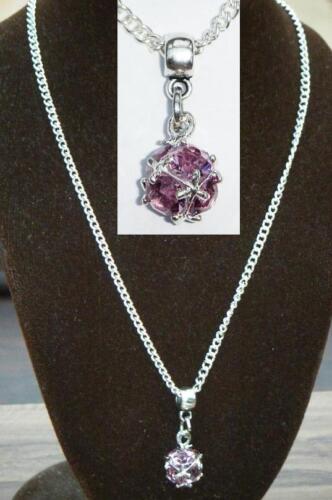 18/" or 24 Inch Chain Necklace /& June Birthstone Pendant Birth Stone Charm Gift