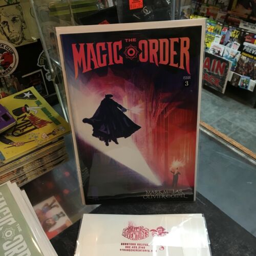 2 3 1st prints Netflix series Olivier Coipel Magic Order #1 Mark Millar 