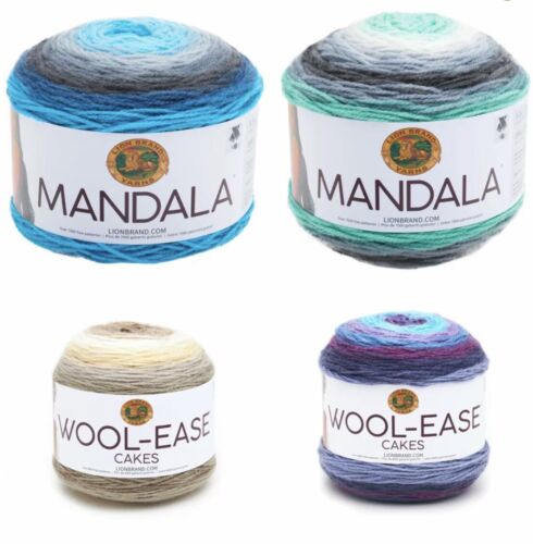 NEW Lion Brand® Wool-Ease//Mandala® Yarn