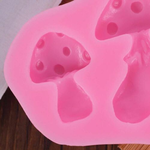 Mushroom Silicone Mold Cake Molds Fondant Moulds Sugar Craft Chocolate Moulds' 