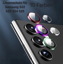 Kamera Schutz für Samsung Galaxy S22 S23 S24 S25 Plus Ultra Linse Schutzglas