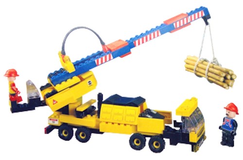 ** Gru Semovente ** costruzione Brick Line by Lima LK506 Lego compatibile
