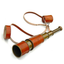 Solid Brass Marine Telescope RED Leather 16/" Pirates Telescope