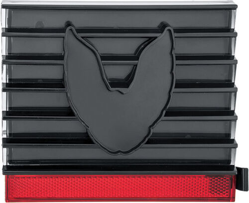 OER Smoke Fuel Door With Emblem Recess 1979-1981 Pontiac Firebird Trans Am