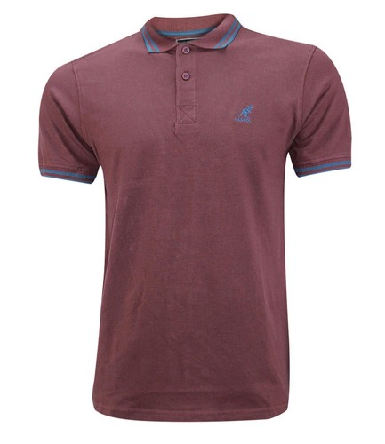 T shirt Uomo Kangol Pique Polo Shirt 100/% Cotone Casual Tee Top Multi-colore