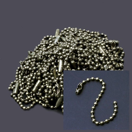 100 SFERA catena catena chiave portachiavi colore bronzo-p00900x3