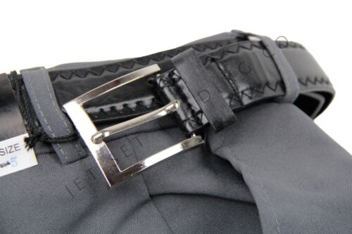 Boys Charcoal Dress Pants Flat Front Slacks with Black Belt sizes 4 to 20 
