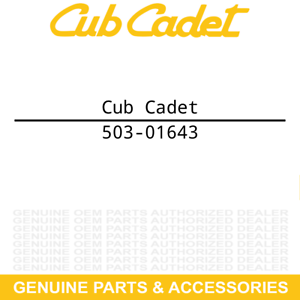 CUB CADET 503-01643 Rear Right Brake Line Challenger 550 750 EPS 4X4 Vehicles 