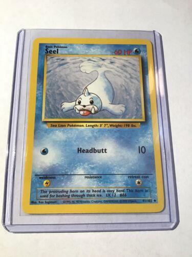 41//102 Base Set Pokemon Card Uncommon NM SEEL Unlimited Edition