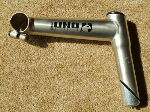 130mm or 150mm NEW 1-1//8/" Fork Kalloy Uno Cromo Steel Quill Stem 25.4