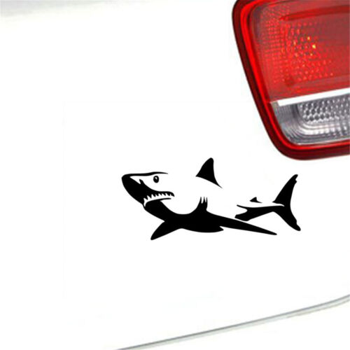 Lovely Shark Car Laptop Window Bumper Decal Vinyl Auto Motorcycle Truck Sticker